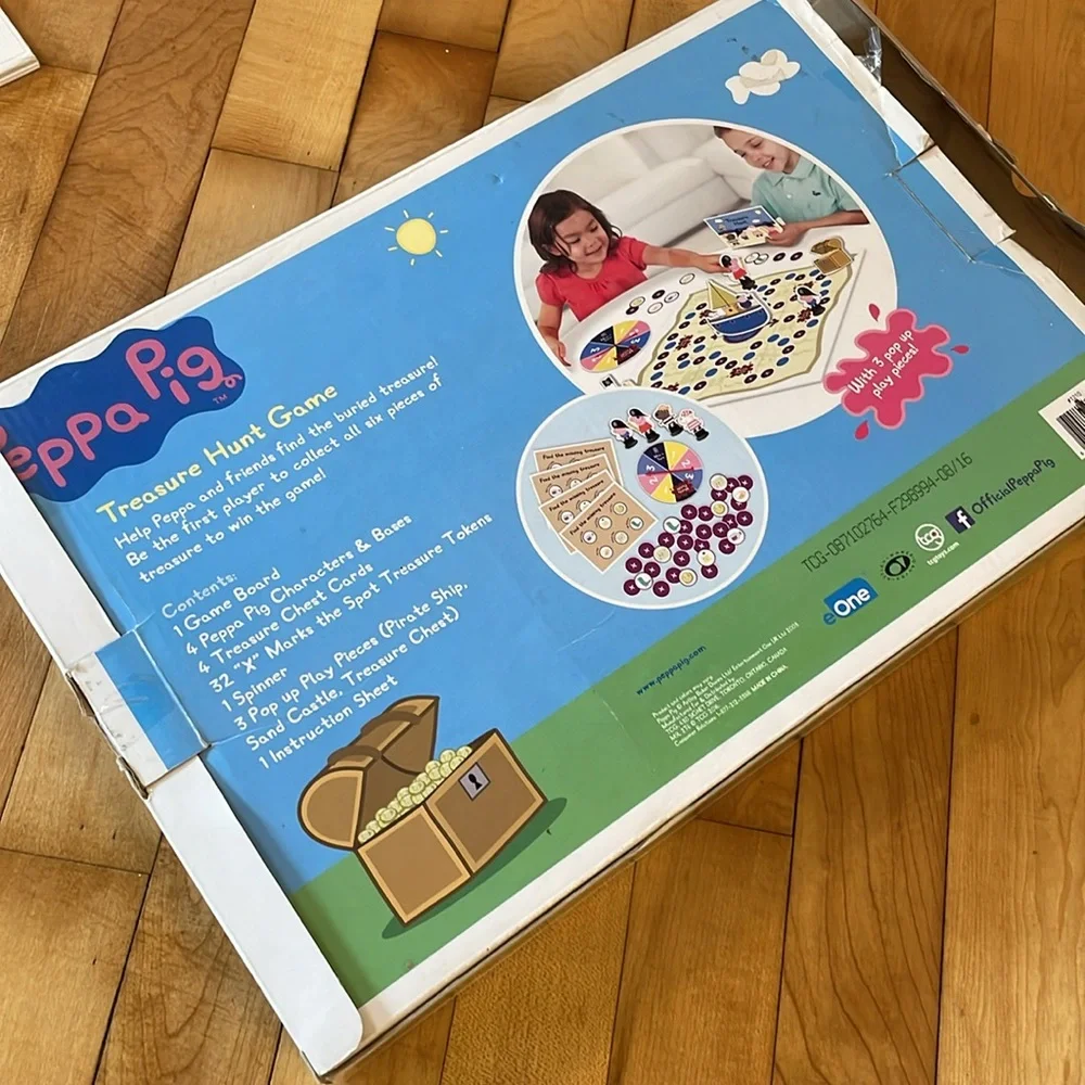 Peppa Pig Treasure Hunt Game - Complete